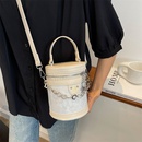 womens new texture portable bucket messenger bag 135165115cmpicture9