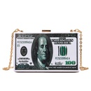 Fashion acrylic box bag womens bag 2022 new dollar chain bag 18115cmpicture11