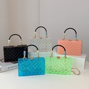 2022 new fashion acrylic rhombus transparent jelly color oneshoulder bag 19125cmpicture6