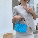 2022 new fashion acrylic rhombus transparent jelly color oneshoulder bag 19125cmpicture7