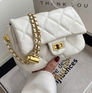 Lingge chain new fashion oneshoulder messenger small square underarm bag 2114575cmpicture7