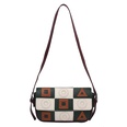 simple small square bag fashion contrast color plaid womens bag 13266cmpicture11