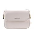 new simple white messenger oneshoulder small square bag 20157cmpicture16