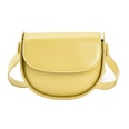 Spring and summer womens new solid color messenger saddle bag 18156cmpicture11