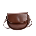 Spring and summer womens new solid color messenger saddle bag 18156cmpicture14