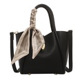 new trendy fashion silk decoration portable oneshoulder bucket bag 281811cmpicture13