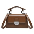 retro casual shoulder bag simple metal buckle solid color messenger bag 19128cmpicture15