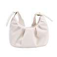 womens new fashion spring oneshoulder messenger underarm pleated cloud bag 23127cmpicture11