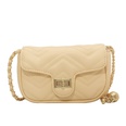 Simple fashion chain oneshoulder womens rhombus embroidery thread messenger bag 20127cmpicture12