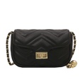 Simple fashion chain oneshoulder womens rhombus embroidery thread messenger bag 20127cmpicture13