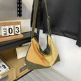canvas bag student messenger bag plaid largecapacity tote bag  411325cmpicture12