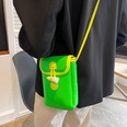 Spring and summer mini bag fashion contrast color single shoulder bag 141855cmpicture13