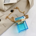 acrylic transparent box womens autumn fashion jelly chain shoulder messenger bag 696cmpicture12