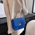 Spring and summer small bag new rhombus embossed chain bag 221775cmpicture12