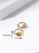 Fashion stainless steel 18K gold plated earringspicture9