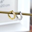 fashion geometric rivets diamond fashion stud earringspicture7