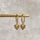 Fashion heart shaped ear buckle copper  earringspicture10