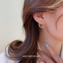 fashion geometric circle earrings simple alloy earringspicture11