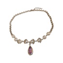 Pearlencrusted water drop fashion new clavicle chain wholesalepicture12