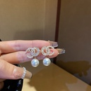 fashion zircon pearl earrings retro pearl alloy earringspicture8