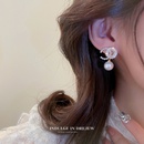 fashion zircon pearl earrings retro pearl alloy earringspicture9