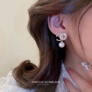 fashion zircon pearl earrings retro pearl alloy earringspicture11