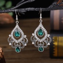creative hollow new full diamonds lace alloy earrings female fashion jewelry wholesalepicture7