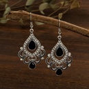 creative hollow new full diamonds lace alloy earrings female fashion jewelry wholesalepicture8