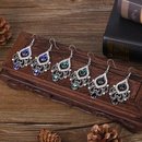 creative hollow new full diamonds lace alloy earrings female fashion jewelry wholesalepicture9