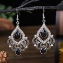 creative hollow new full diamonds lace alloy earrings female fashion jewelry wholesalepicture10