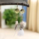 Fashion accessories popular Bohemian feather alloy earringspicture9