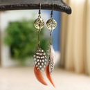 Fashion accessories popular Bohemian feather alloy earringspicture10