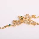 Retro vintage snake pendant microinlaid zircon copper necklacepicture9