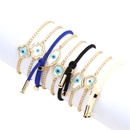 microencrusted devils eye shell blue Milan copper bracelet jewelry wholesalepicture4