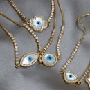 microencrusted devils eye shell blue Milan copper bracelet jewelry wholesalepicture6