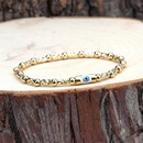 copper goldplated bead bracelet accessories devils eye handdrop oil elastic bracelet wholesalepicture8