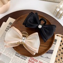 fashion mesh gauze diamond bow catch clip hairpin back of the head shark clippicture7