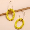 fashion simple new accessories retro hollow alloy earrings hooppicture8