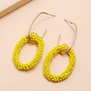 fashion simple new accessories retro hollow alloy earrings hooppicture9