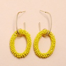 fashion simple new accessories retro hollow alloy earrings hooppicture10