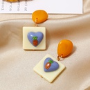 fashion geometric earrings simple irregular acrylic stud earringspicture7
