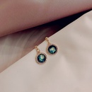 fashion long tassel earrings simple colorful gemstone alloy earringspicture8