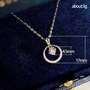 fashion simple star inlaid zircon pendant copper necklace wholesalepicture10