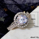 fashion copper microset round zircon full diamond ring femalepicture10