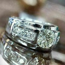 fashion engagement ladies full diamond inlaid zircon platinum plated copper ringpicture9