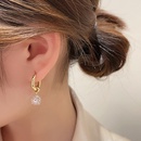 fashion full diamond earrings simple geometric alloy earringspicture9
