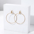 Fashion stainless steel 18K gold plated large hoop earringspicture12