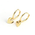 Fashion heart shaped ear buckle copper  earringspicture13