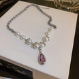 Pearlencrusted water drop fashion new clavicle chain wholesalepicture13