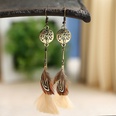 Fashion accessories popular Bohemian feather alloy earringspicture17